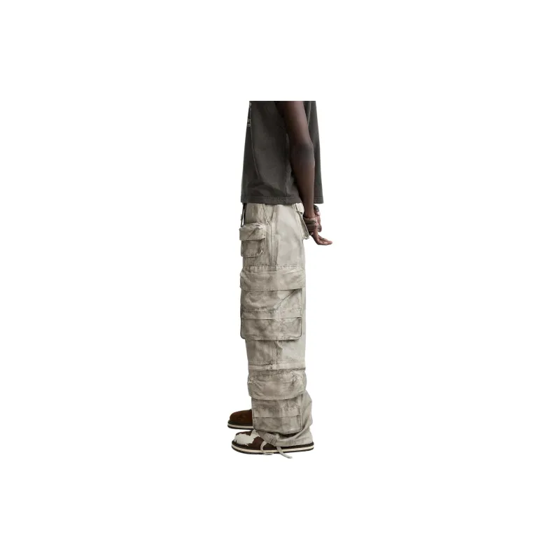 ZARA x Two Jeys SS24 Cargo Pants Men's Khaki-4