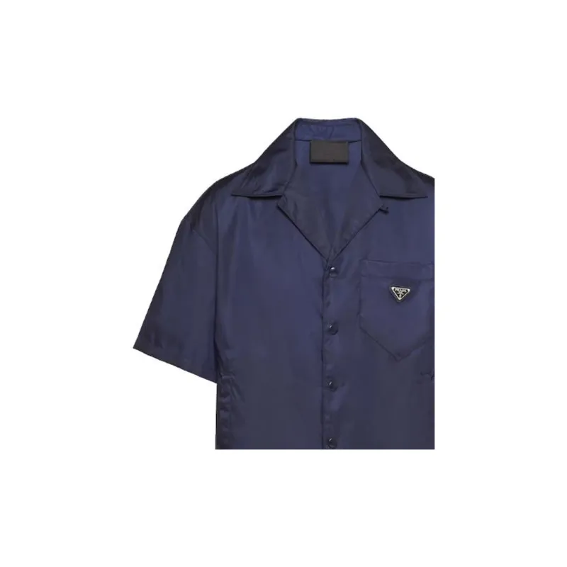 PRADA Shirts Men Blue-4