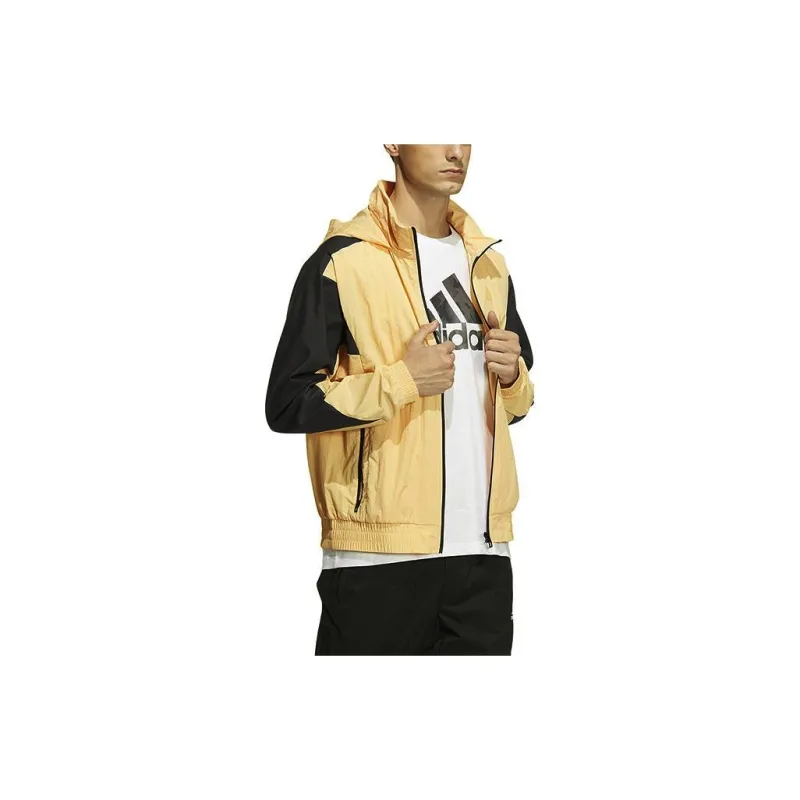 Adidas Jackets Men Yellow Black-3