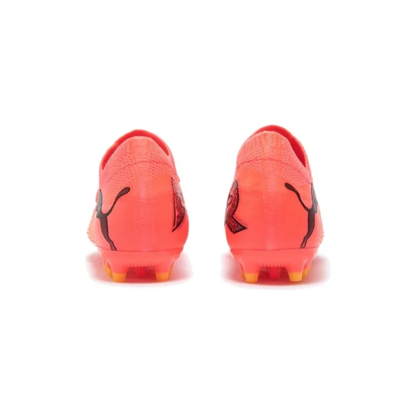PUMA FUTURE 7 MATCH Future 7 Match Cushioning, Wear Resistant Low Top Kids' Soccer Shoes Orange Red Kids'-3