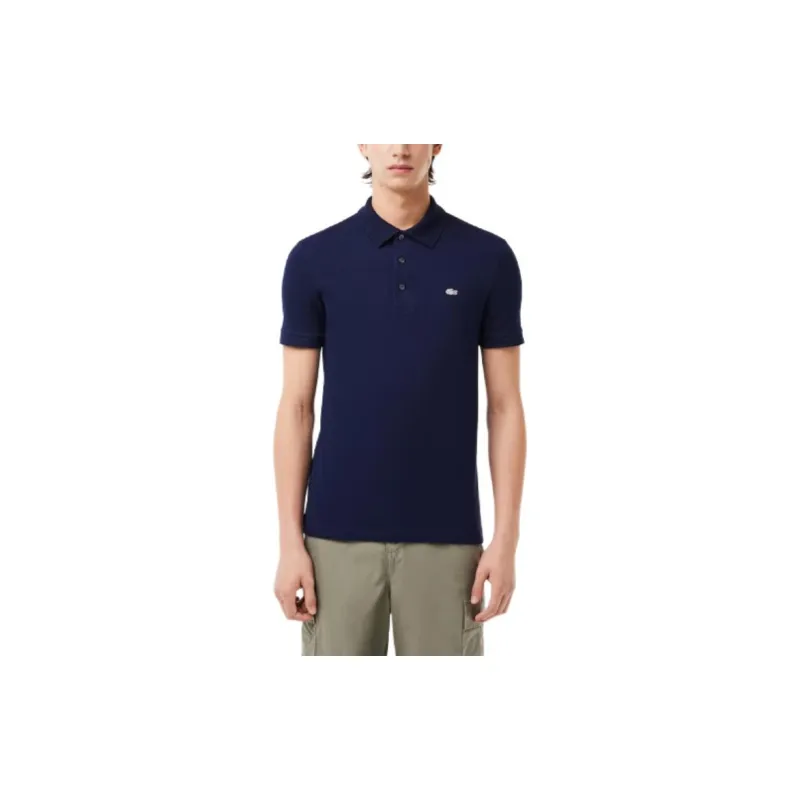 LACOSTE Polo Shirt Men's Navy Blue-1
