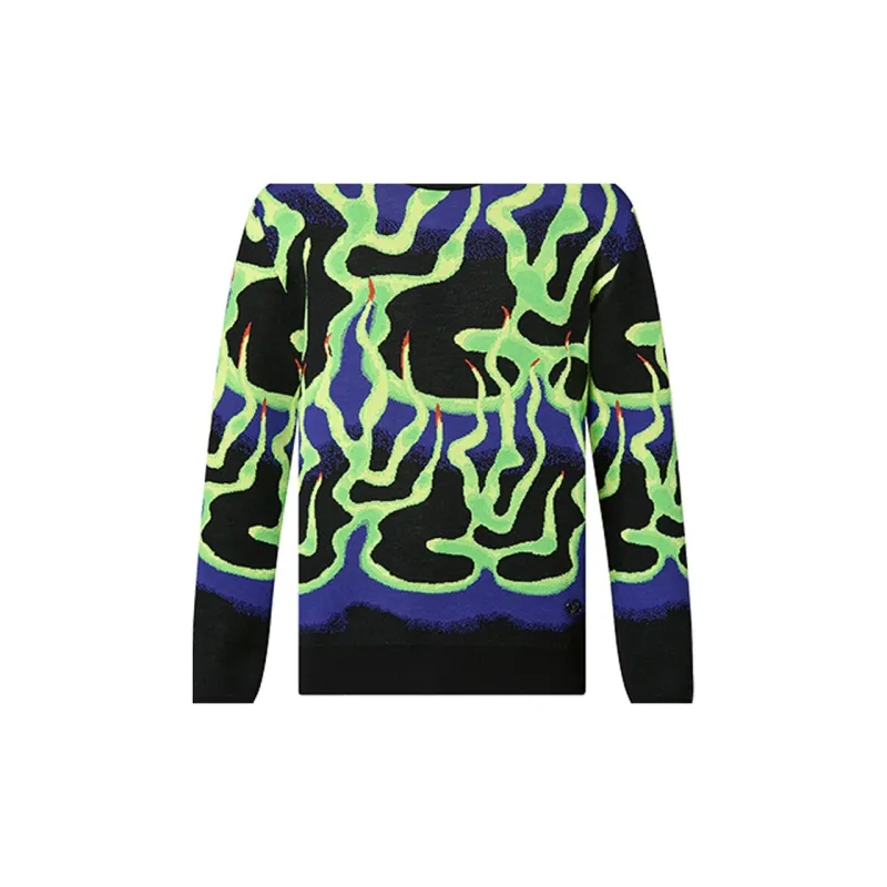 LOUIS VUITTON New Quarterly Products Of LV FW22 Sweater Men's Multicolor-4
