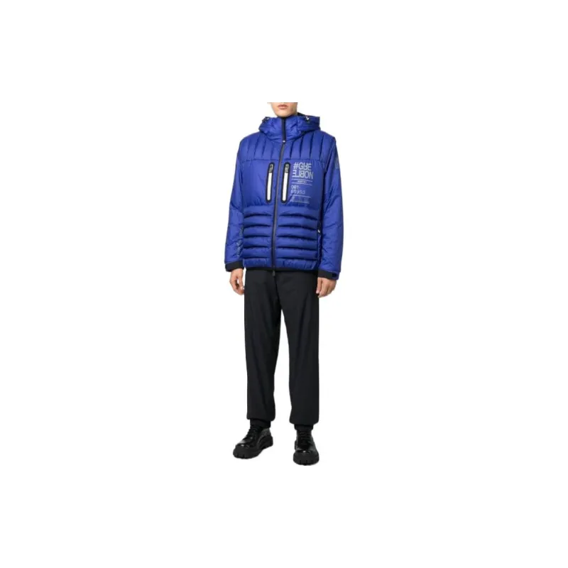 Moncler Logo print Straight leg Trousers-1