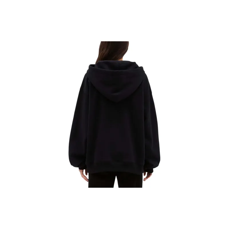 MSGM Graphic Printed Drawstring Hoodie-2