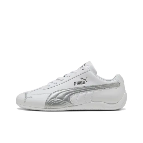 PUMA Speedcat Leather White Silver