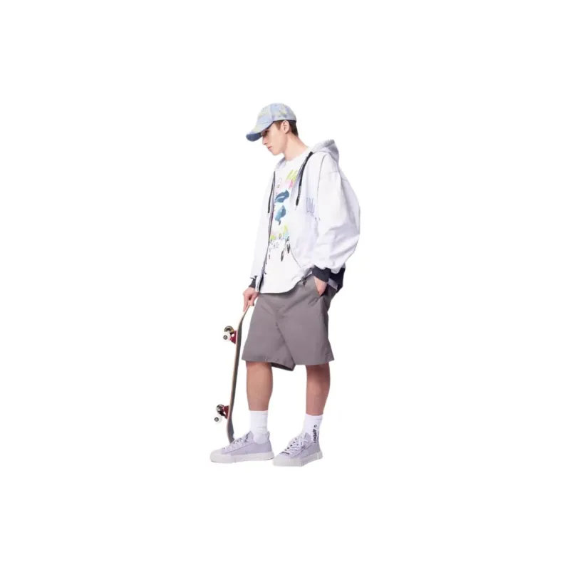 Aape Ogo appliqué Cotton Chino Shorts-2