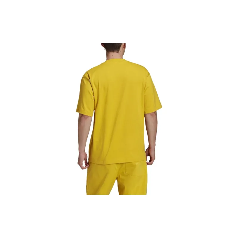 Adidas T Shirts Unisex Yellow-1