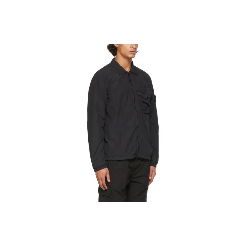 STONE ISLAND Jackets Coats Men's Black-2