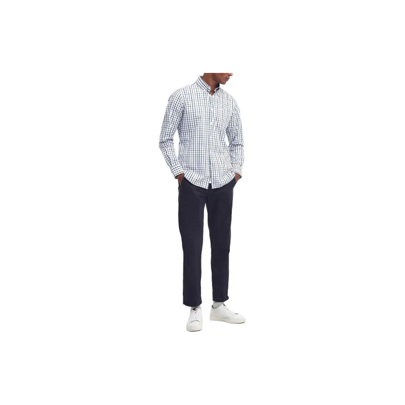 BARBOUR Eldon Tailored Shirt Shirt Men's Blue-1