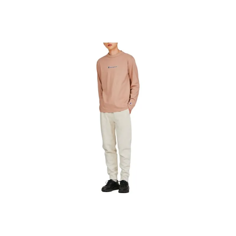 Champion FW24 T Shirt Unisex Beige-2