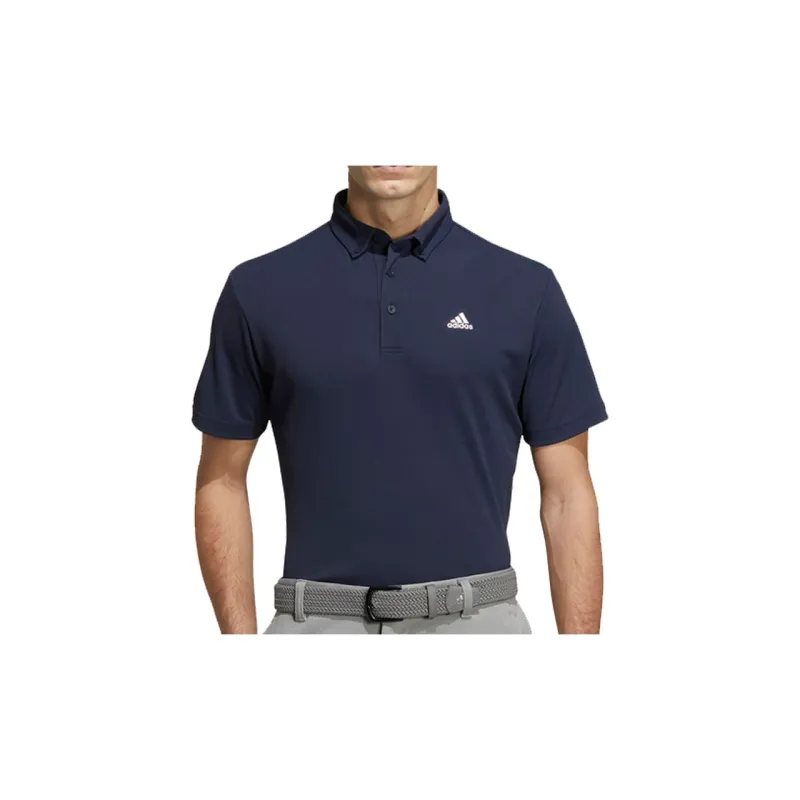 Adidas Polo Shirts Men Dark Blue-1
