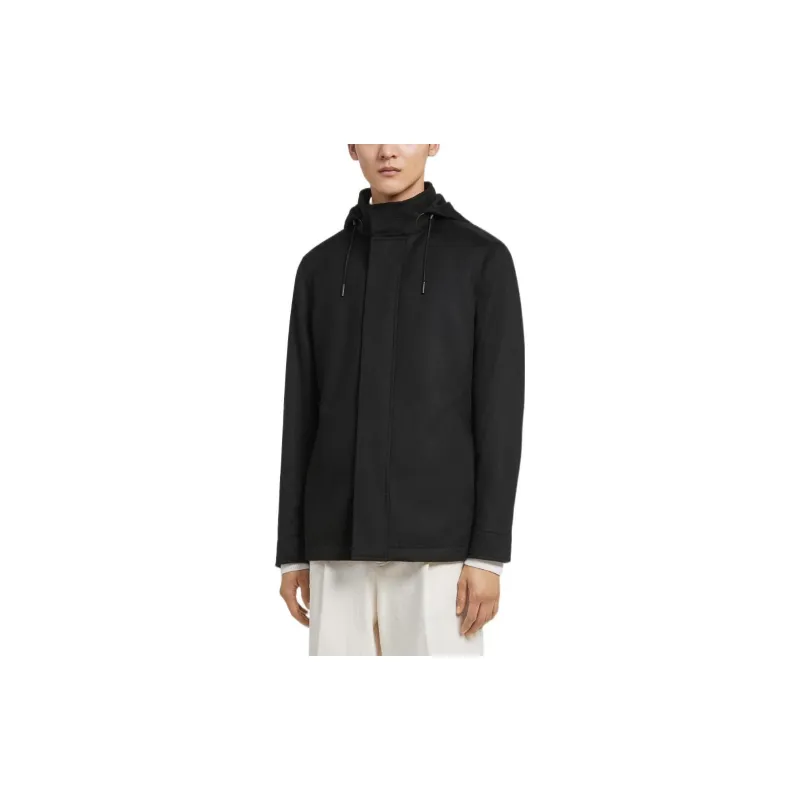 Ermenegildo Zegna Oasi Elements Cima Drawstring Over Jacket-2
