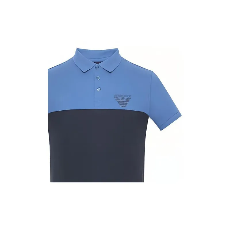 ARMANI JEANS Polo Shirts Men Blue-5