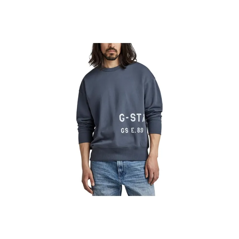 G STAR RAW Sweatshirts Men Gray Blue-2