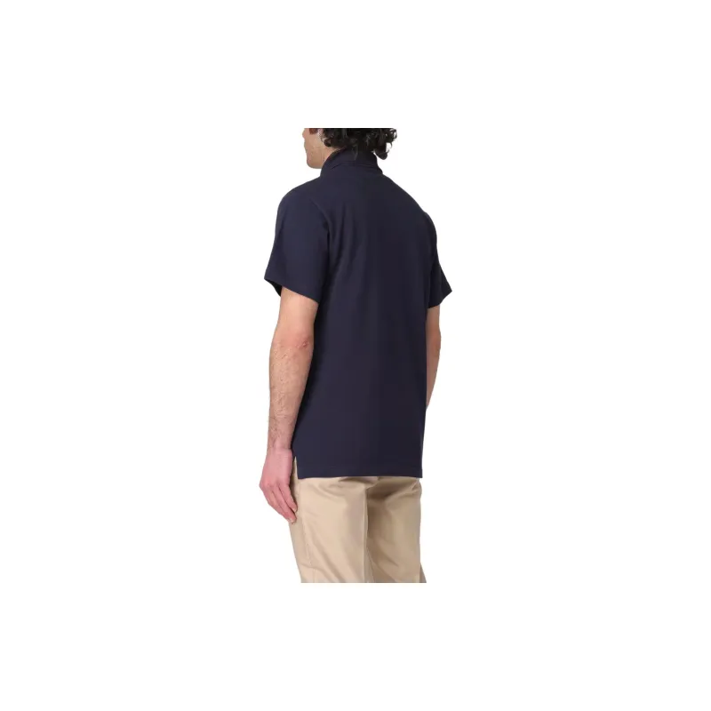 BALLY Logo Embroidered Short Sleeved Polo Shirt-3