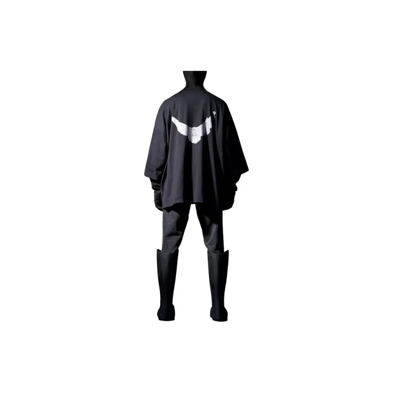 Balenciaga X YEEZY X Gap X Balenciaga T Shirts Unisex Dark Gray-5
