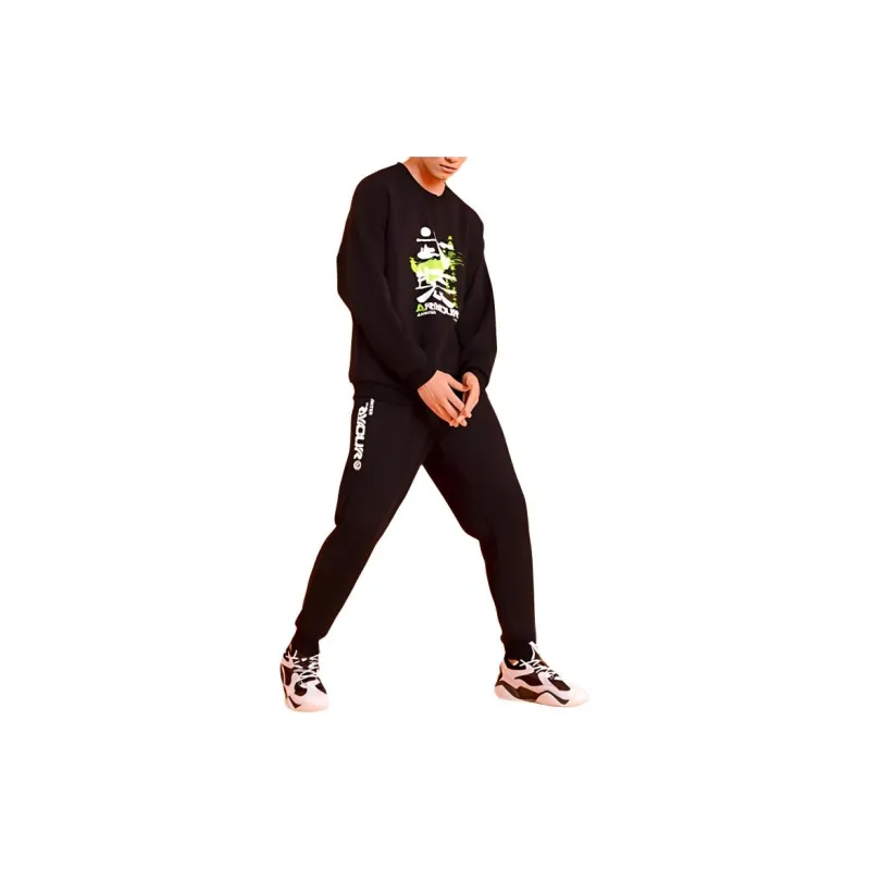 PEAK Basketball Culture Series Sweatshirt Men's Black-5