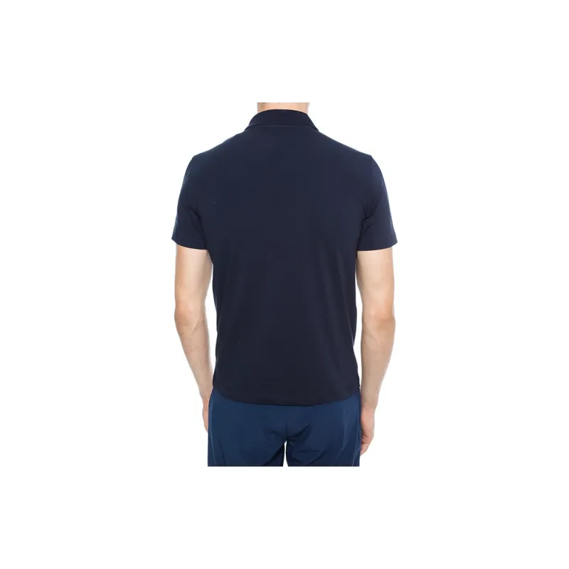 EMPORIO ARMANI EA7 Polo Shirts Men Night Blue-3