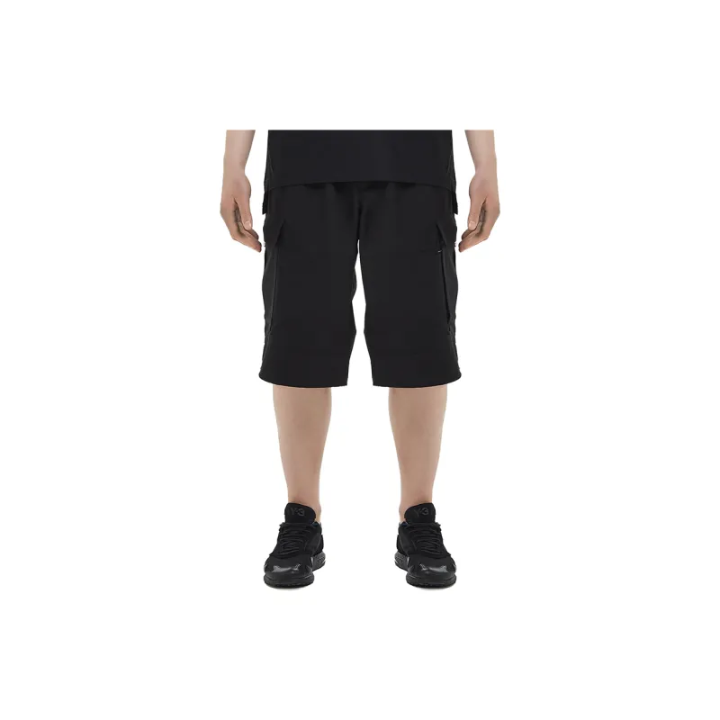 Y 3 Cargo Shorts Men Black-3