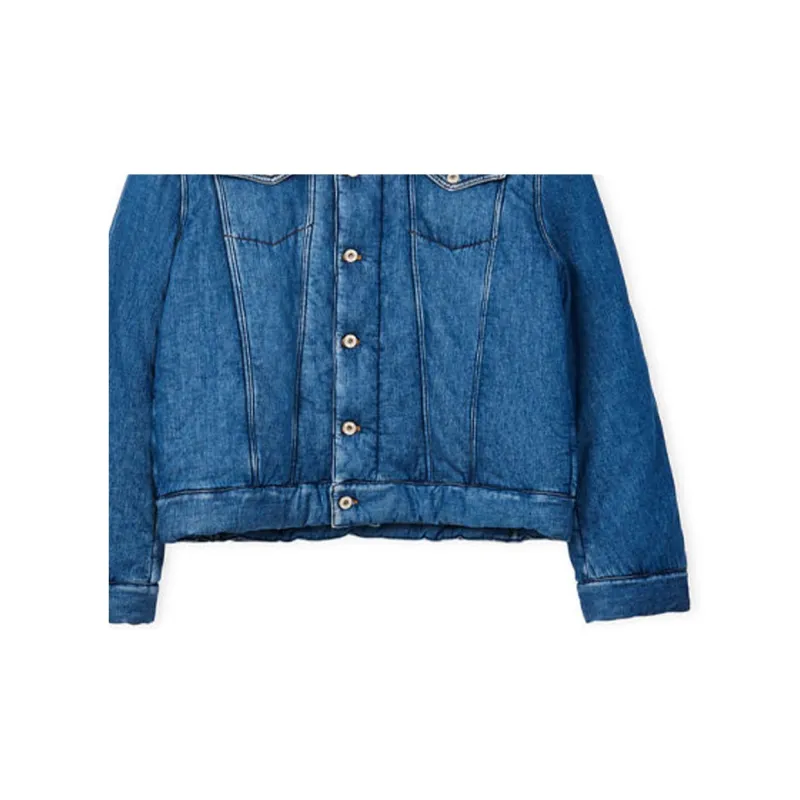 LOEWE Padded Denim Jacket-5