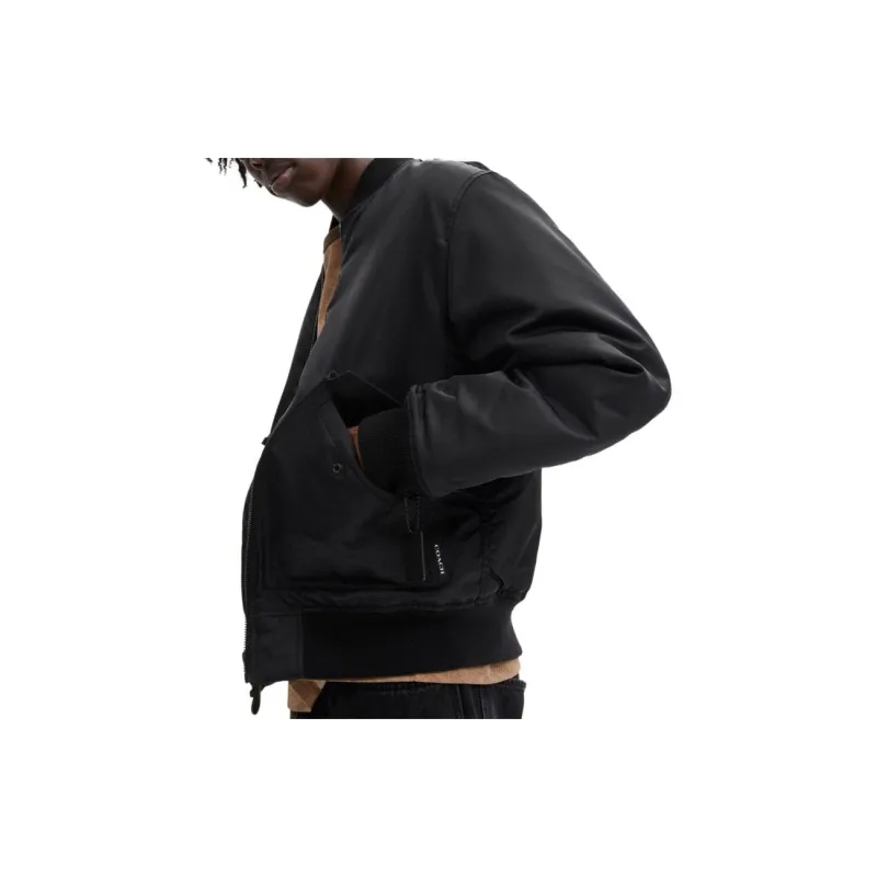 COACH Jackets Coats Unisex Black-5