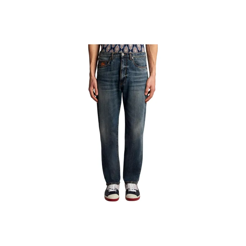 ETRO Vintage Effect Jeans-3