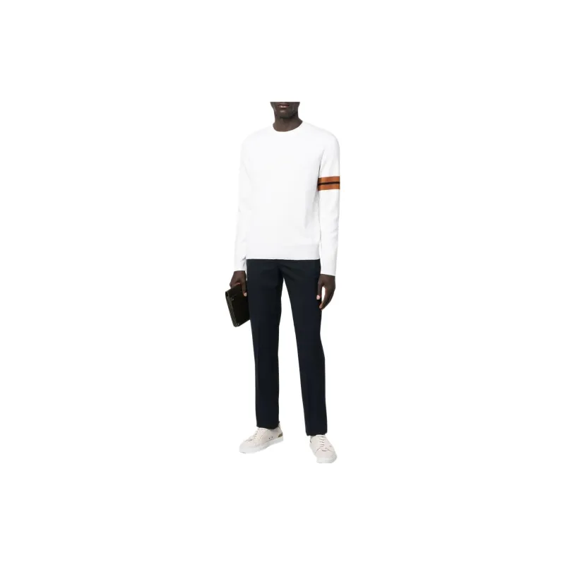 Ermenegildo Zegna Stripe Detailed Crewneck Jumper-2