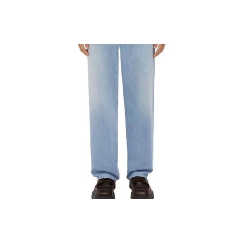 Bottega Veneta Jeans Men Light Blue-5