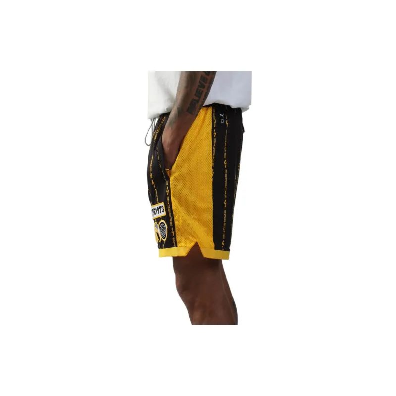 PUMA Porsche Legacy Casual Shorts Men's Black-3