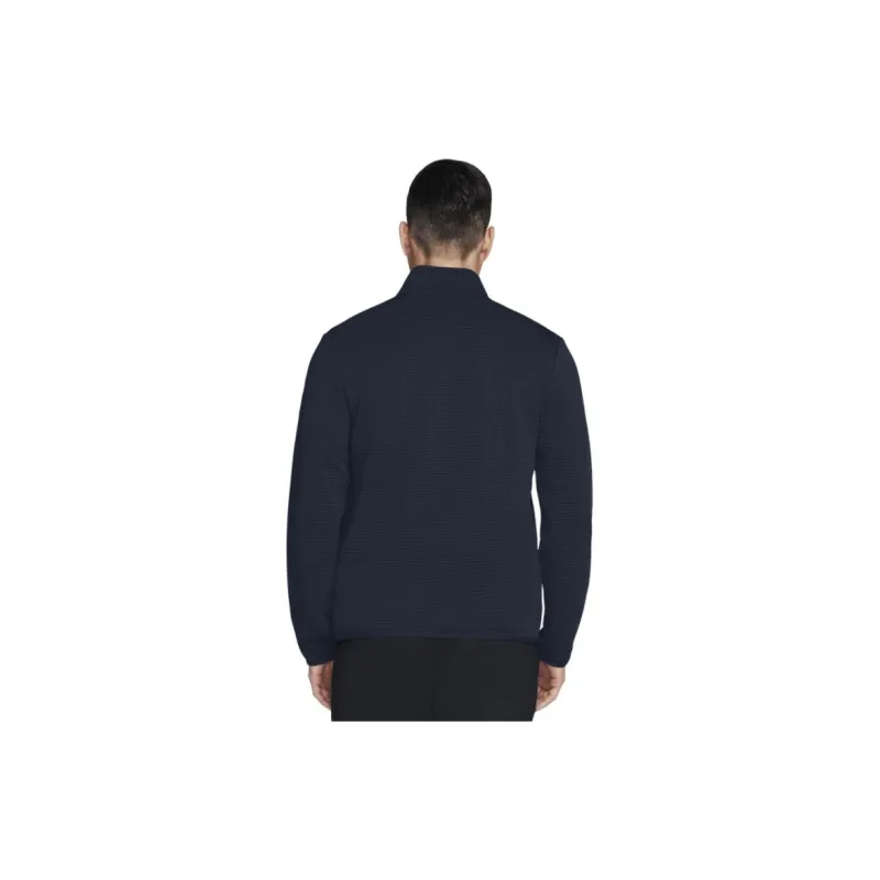 Skechers The Hoodless Hoodie Ottoman Jacket Men's Blue-1