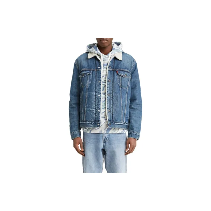 Levis Jackets Men Blue-1