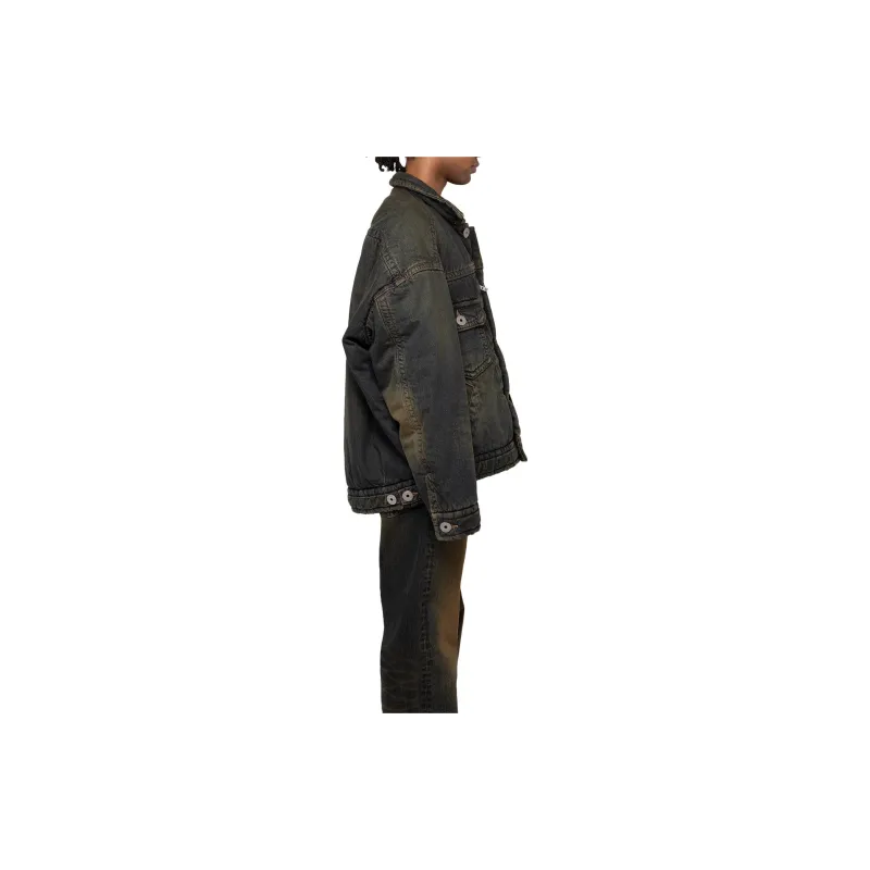 Maison Mihara Yasuhiro Denim Puffer Jacket-4