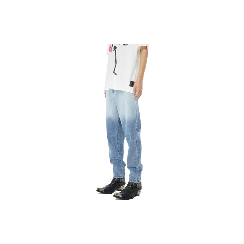 HUMNAT SS22 Straight Jeans Unisex Light Blue-4