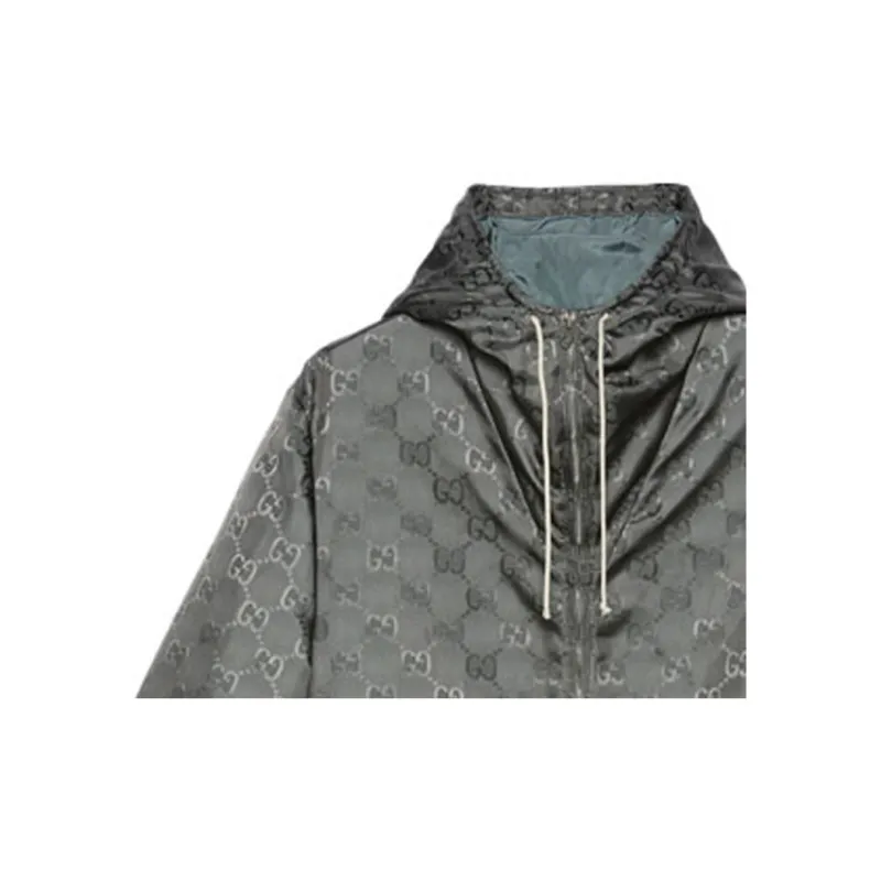 GUCCI Jackets Men Gray-5