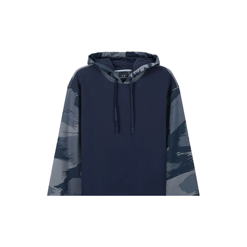 ARMANI EXCHANGE Sweatshirts Men Marine Blue-4