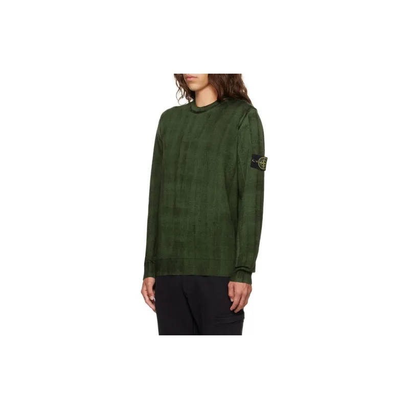 STONE ISLAND Sweaters Men Olive Green-4