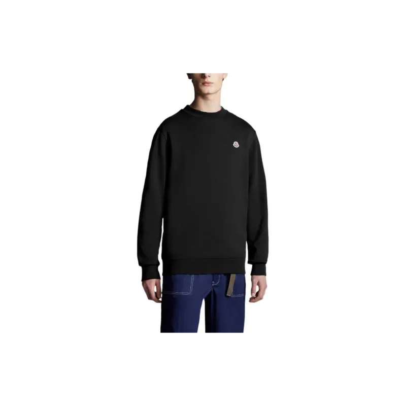 Moncler SS22 Sweatshirt Men's Black-2