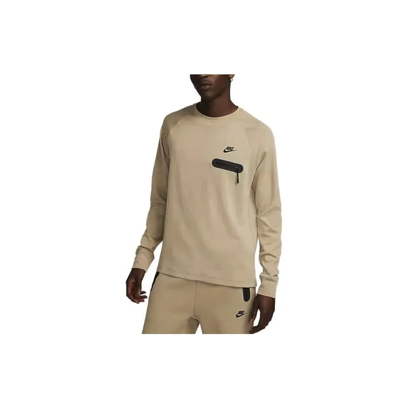 Nike Sweatshirts Men Beige-2