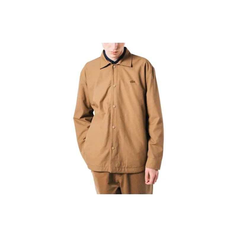 LACOSTE Jackets & Coats Men's Brown-4