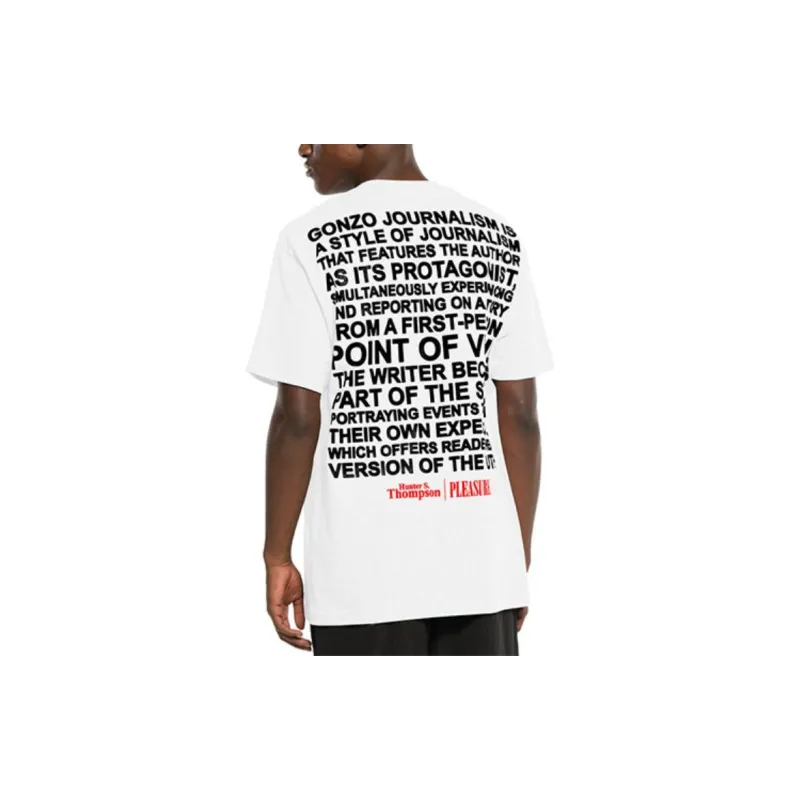 PLEASURES X NEW ORDER T-Shirts Men White-3