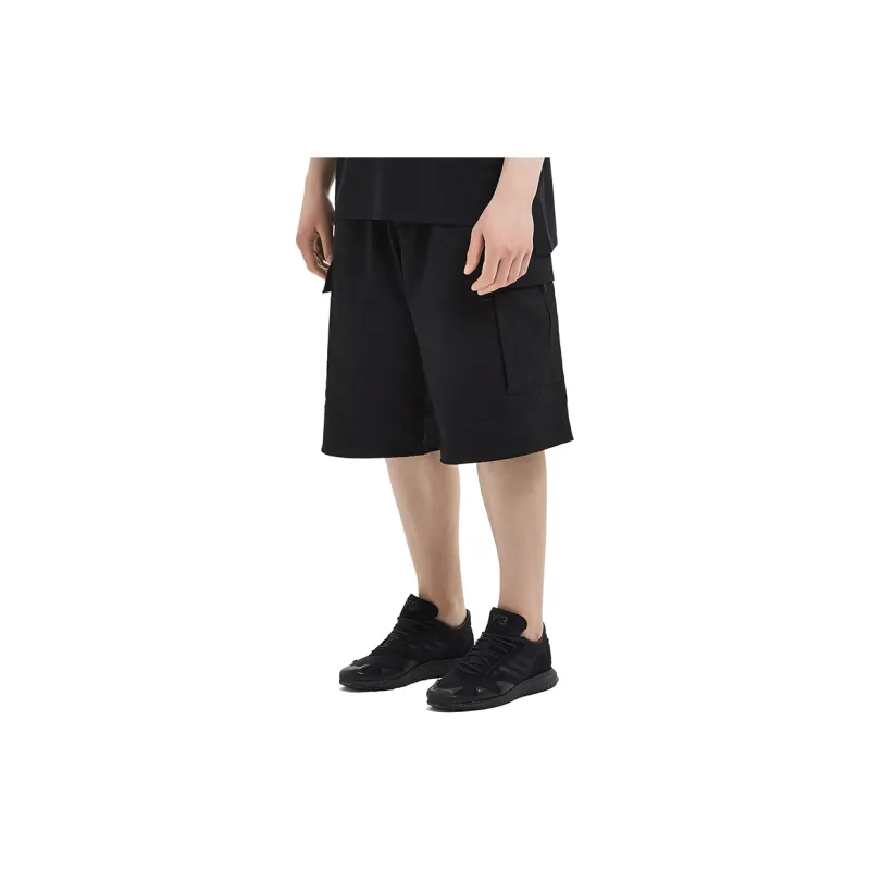 Y 3 Cargo Shorts Men Black-5