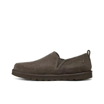 Skechers SKECHERS MENS USA Anti-Slip Wear-Resistant Low-Top Casual Shoes Men's Umber