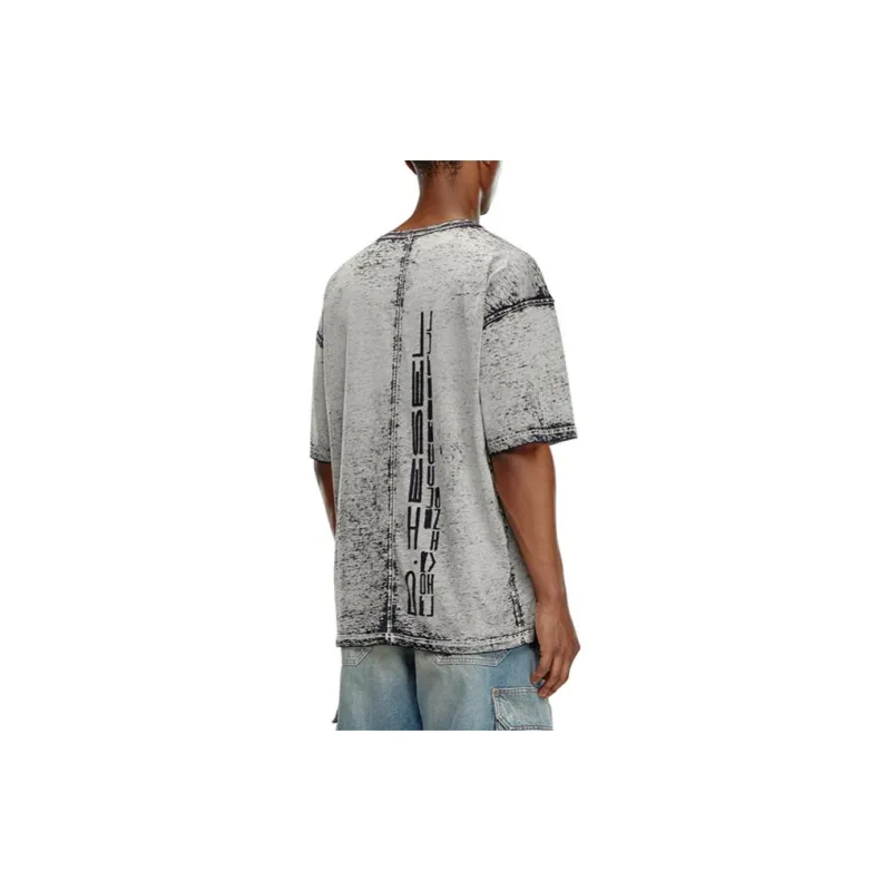 DIESEL T Boxt Dev Logo Printed T Shirt-3