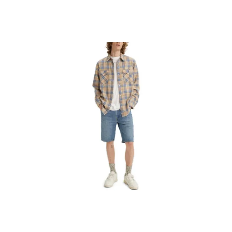 Levis Denim Shorts Men Blue-2
