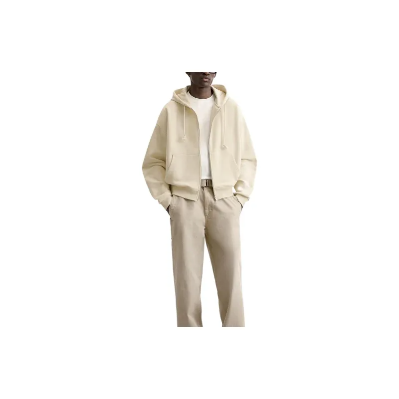 ZARA Sweatshirts Men Brown-2