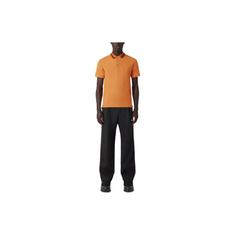 Burberry SS23 Polo Shirt Men's Orange-1