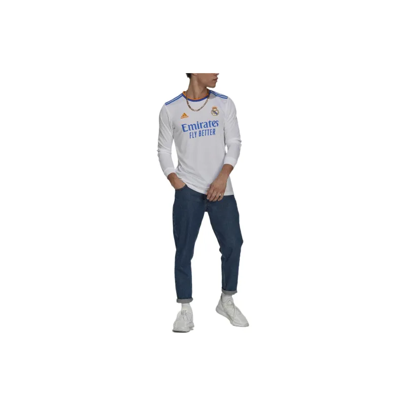 Adidas Real Madrid Soccer Jerseys Men White-1