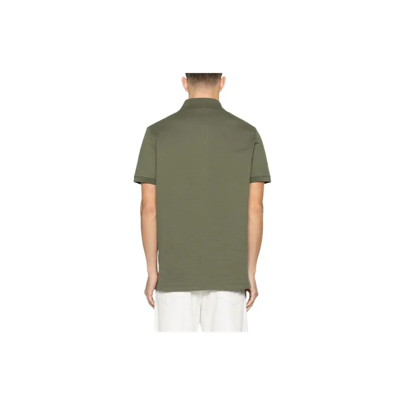 BALMAIN Jacquard Monogram Polo Shirt-3
