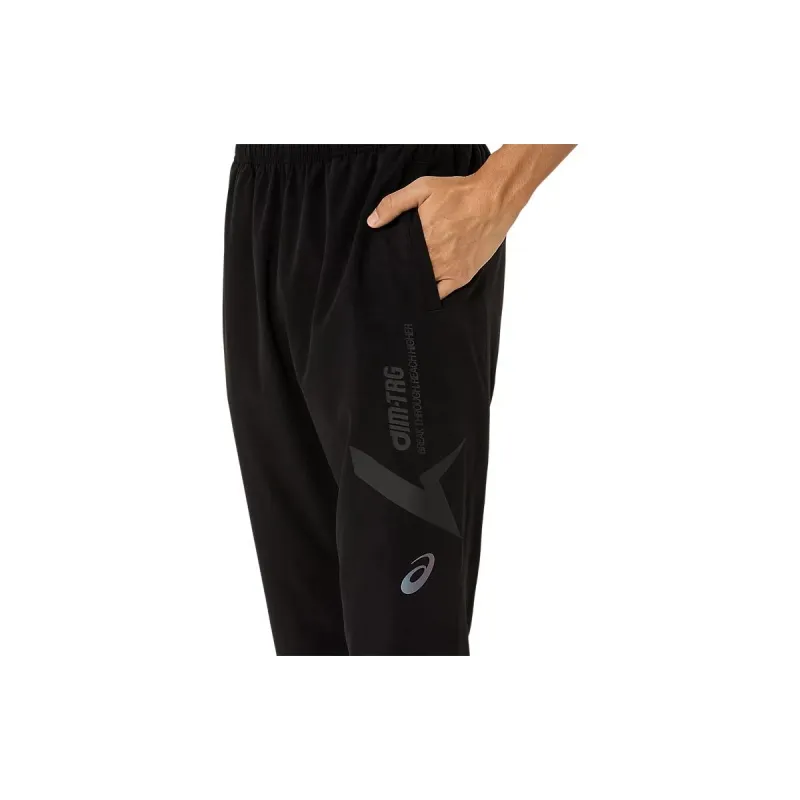 Asics AIM TRG Knitted Sweatpants Unisex Performance Black-4