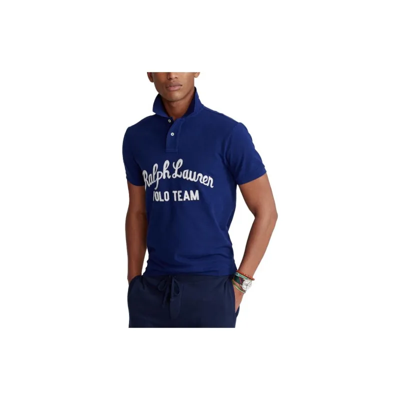 Polo Ralph Lauren SS23 Polo Shirt Men's Marine Blue-3